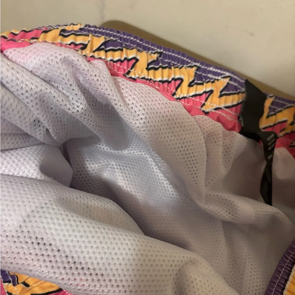 Maui & sons Pink and Purple Patterned Swim Shorts Maui and Sons swim trunks